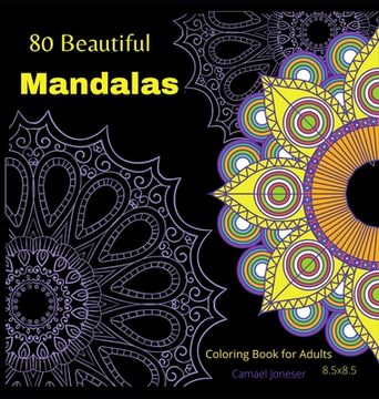 portada 80 Beautiful MandalasColoring book for Adults: The most Amazing Mandalas for Relaxation and Stress Relief (en Inglés)