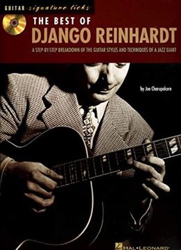 portada The Best of Django Reinhardt: A Step-By-Step Breakdown of the Guitar Styles and Techniques of a Jazz Giant (Signature Licks Guitar) (en Inglés)