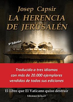 portada La Herencia de Jerusalén: El Libro que el Vaticano Quiso Destruir