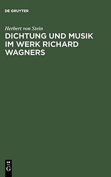 portada Dichtung und Musik im Werk Richard Wagners (in German)