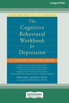 portada The Cognitive Behavioral Workbook for Depression (en Inglés)