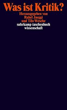 portada Was ist Kritik? Philosophische Positionen (Suhrkamp Taschenbuch Wissenschaft) (in German)