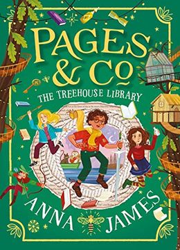 portada Pages & Co. The Treehouse Library (en Inglés)