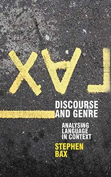 portada Discourse and Genre: Using Language in Context (Perspectives on the English Language) (en Inglés)