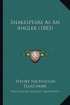 portada shakespeare as an angler (1883) (in English)