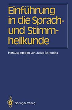 portada Einführung in die Sprach-Und Stimmheilkunde (in German)