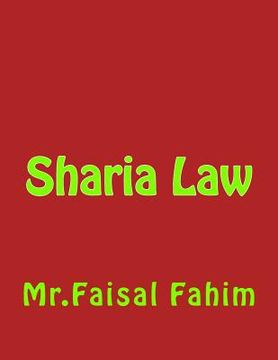 portada Sharia Law (en Inglés)