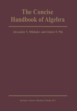 portada The Concise Handbook of Algebra (en Inglés)