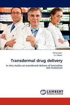 portada transdermal drug delivery (en Inglés)