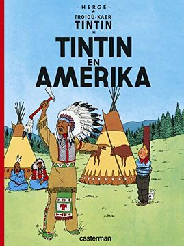 portada Tintin: Tintin en Amerika (Breton): En Breton (in French)