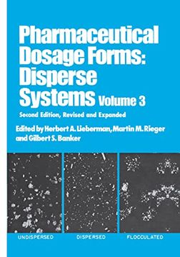 portada Pharmaceutical Dosage Forms: Disperse Systems (en Inglés)