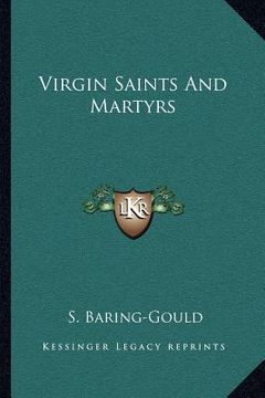 portada virgin saints and martyrs (en Inglés)
