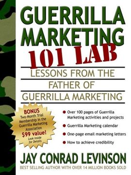portada Guerrilla Marketing 101 Lab: Lessons From the Father of Guerrilla Marketing (Guerilla Marketing Press) (en Inglés)