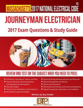 portada Massachusetts 2017 Journeyman Electrician Study Guide (en Inglés)