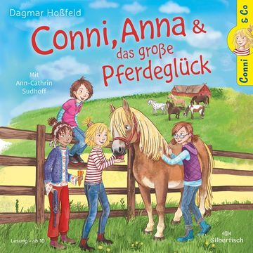 portada Conni & co 18: Conni, Anna und das Grosse Pferdeglück (en Alemán)