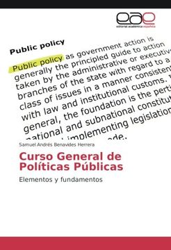 portada Curso General de Políticas Públicas: Elementos y Fundamentos