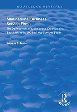 portada Multinational Business Service Firms (Routledge Revivals) (en Inglés)