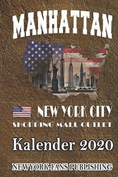 portada New York City-Kalender 2020: Manhattan Terminkalender-Jahresplaner-A5 Format (in German)