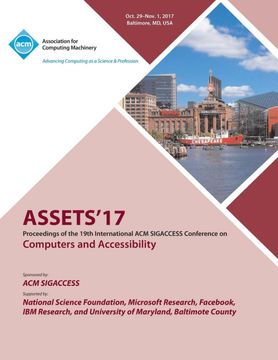 portada Assets '17: The 19Th International acm Sigaccess Conference on Computers and Accessibility (en Inglés)
