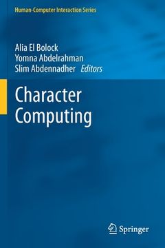 portada Character Computing (en Inglés)