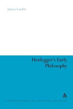 portada heidegger`s early philosophy