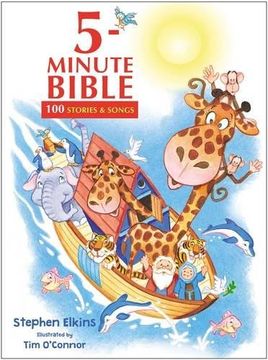 portada 5-Minute Bible: 100 Stories and 100 Songs (en Inglés)
