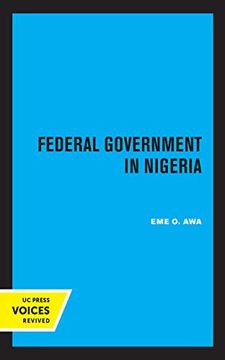 portada Federal Government in Nigeria (en Inglés)