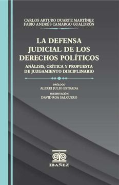 portada LA DEFENSA JUDICIAL DE LOS DERECHOS POLITICOS (in Spanish)