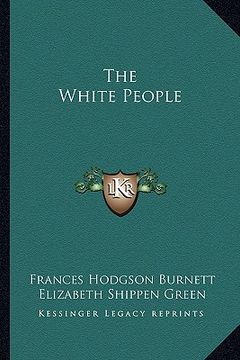 portada the white people (en Inglés)