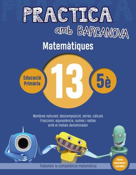 portada Practica Amb Barcanova 13. Matemàtiques (en Catalá)