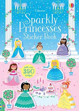 portada Sparkly Princesses Sticker Book (Sparkly Sticker Books) (in English)