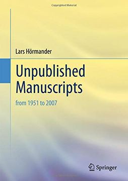 portada Unpublished Manuscripts: From 1951 to 2007 (en Inglés)