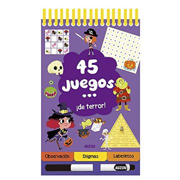 portada 45 Juegos¡ De Terror! (in Spanish)