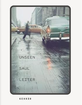portada Unseen Saul Leiter (in German)