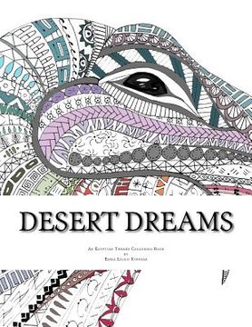 portada Desert Dreams: An Egyptian Themed Colouring Book for Adults (in English)