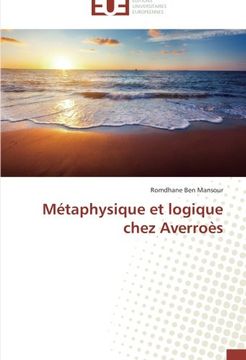 portada Metaphysique Et Logique Chez Averroes