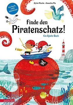 portada Finde den Piratenschatz! Ein Spiele-Buch (in German)