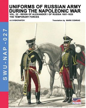 portada Uniforms of Russian Army During the Napoleonic war Vol. 22 (en Inglés)