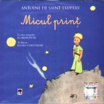 portada Cd - micul print - audiobook Antoine De Saint Exupery