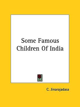 portada some famous children of india (in English)