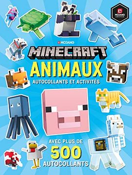 portada Minecraft Animaux Autocollants et Activites de Collectifs Jeun(Gallimard Jeune)