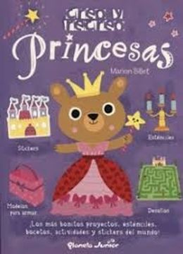 portada Princesas [Stickers + Modelos p/ Armar + Estenciles + Desafios]