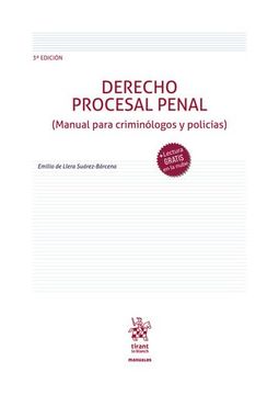 portada Derecho Procesal Penal 3ª Edición (Manual Para Criminólogos y Policías) (in Spanish)