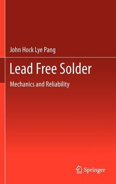portada lead free solder: mechanics and reliability (en Inglés)