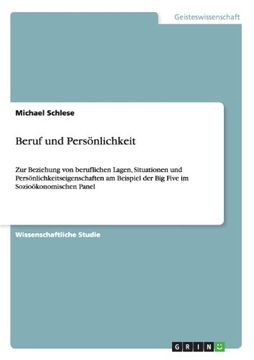 portada Beruf und Persönlichkeit (German Edition)