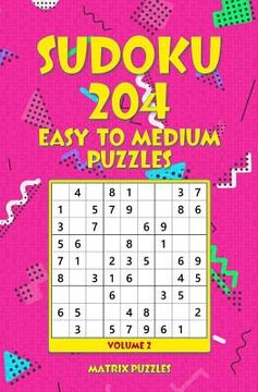 portada SUDOKU 204 Easy to Medium Puzzles
