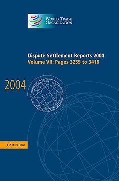 portada dispute settlement reports: volume vii