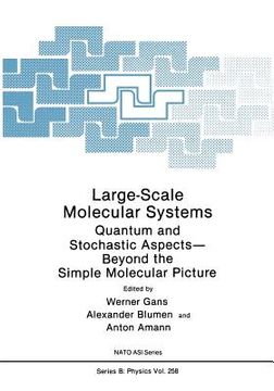 portada Large-Scale Molecular Systems: Quantum and Stochastic Aspects--Beyond the Simple Molecular Picture (en Inglés)