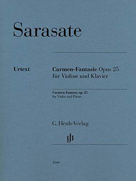 portada Carmen Fantasy op. 25 for Violin and Piano