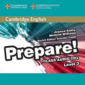portada Cambridge English Prepare! Level 3 Class Audio cds (2) () (en Inglés)